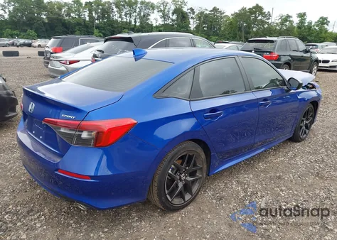 2024 Honda Civic Sport z USA, uszkodzony, nr VIN 2HGFE2F51RH540011